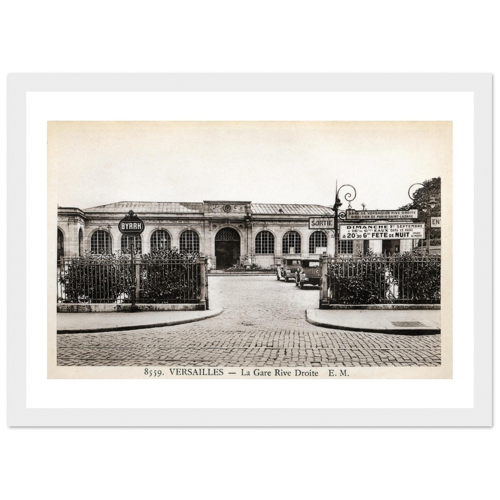 Versailles - la gare Rive droite