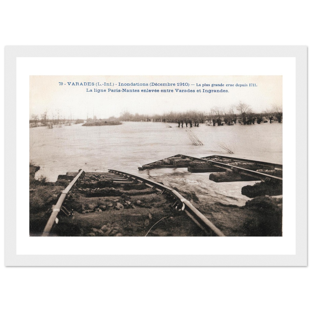 Varades - Inondations (Décembre 1910) - La plus grande crue depuis 1711