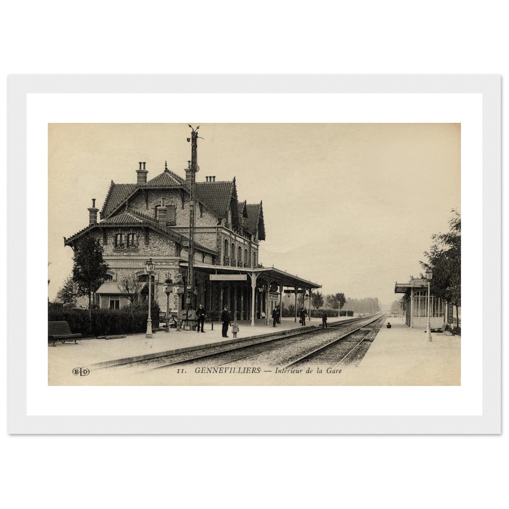 Gennevilliers - Interieur de la Gare