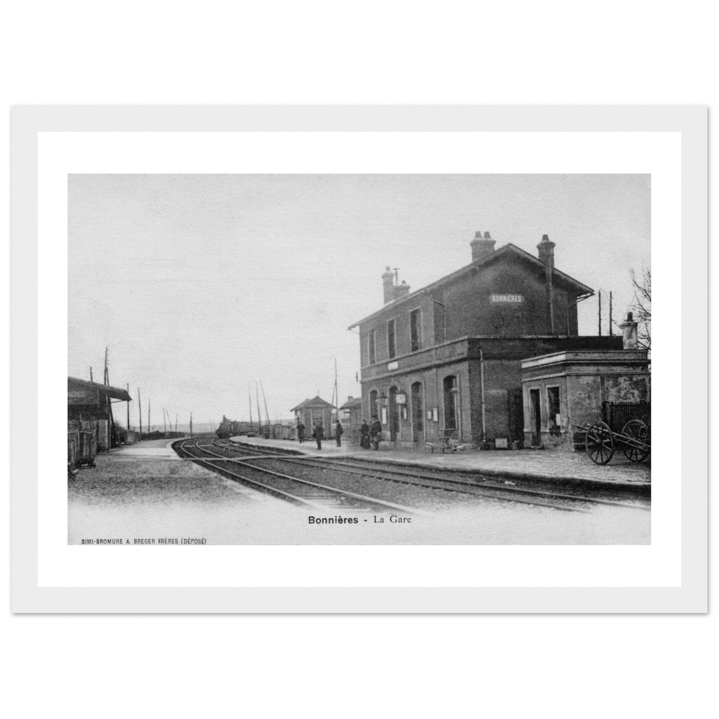 Bonnères-sur-Seine - La gare