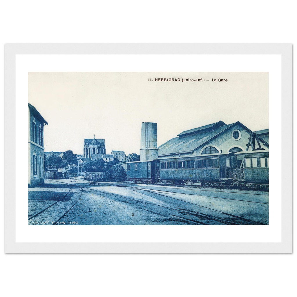 Herbignac (loire inferieure) - La Gare