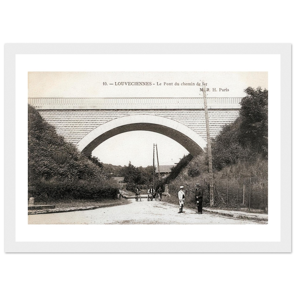 Louvecienne - Le pont du chemin de fer