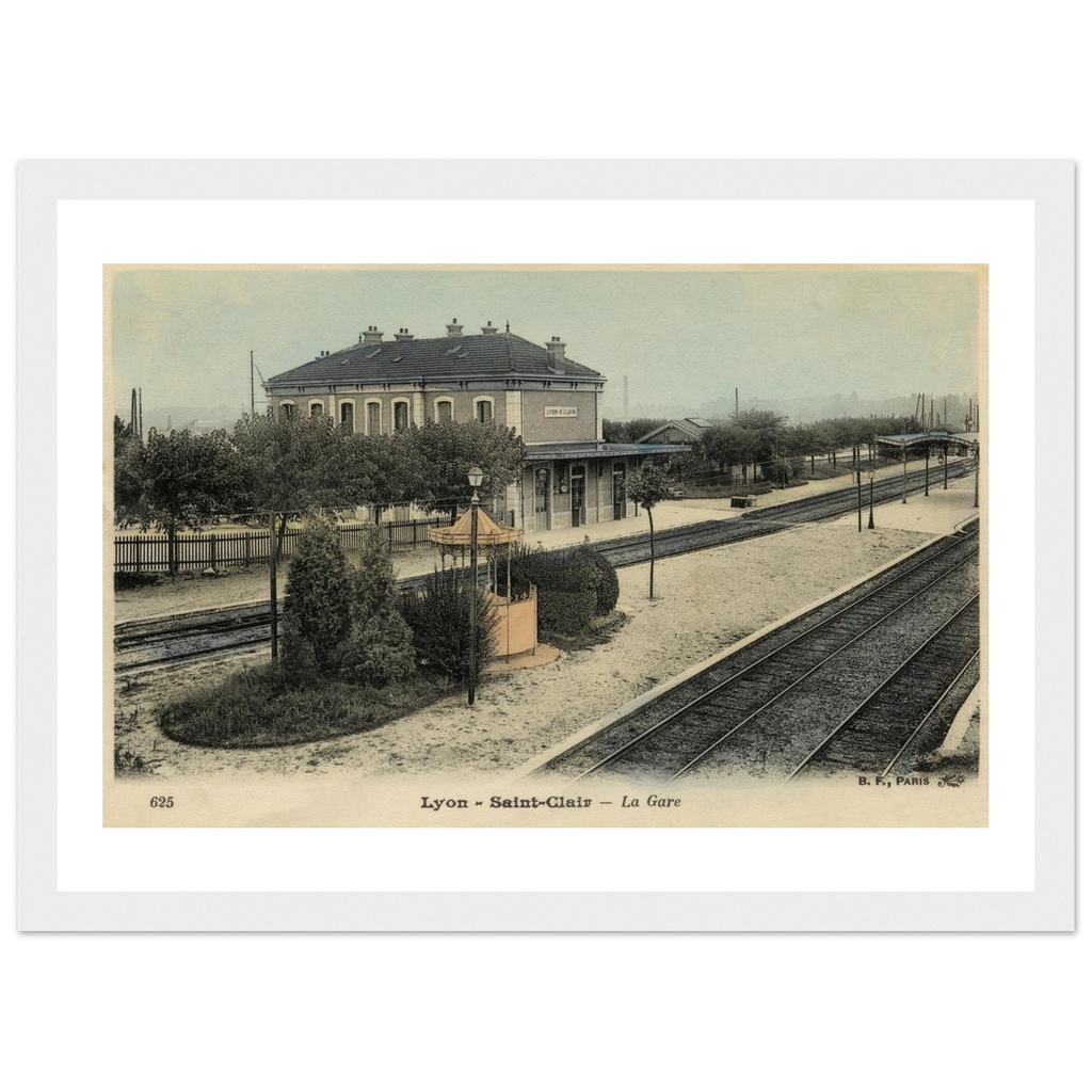 Lyon St clair - La gare