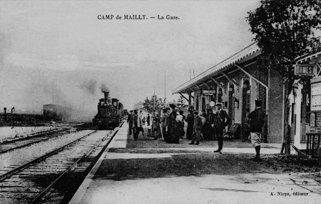 Mailly-le-Camp - La Gare