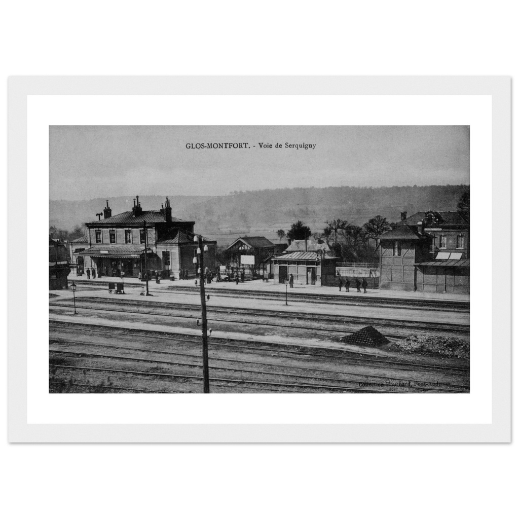Glos-Montfort - Voie de Serquigny