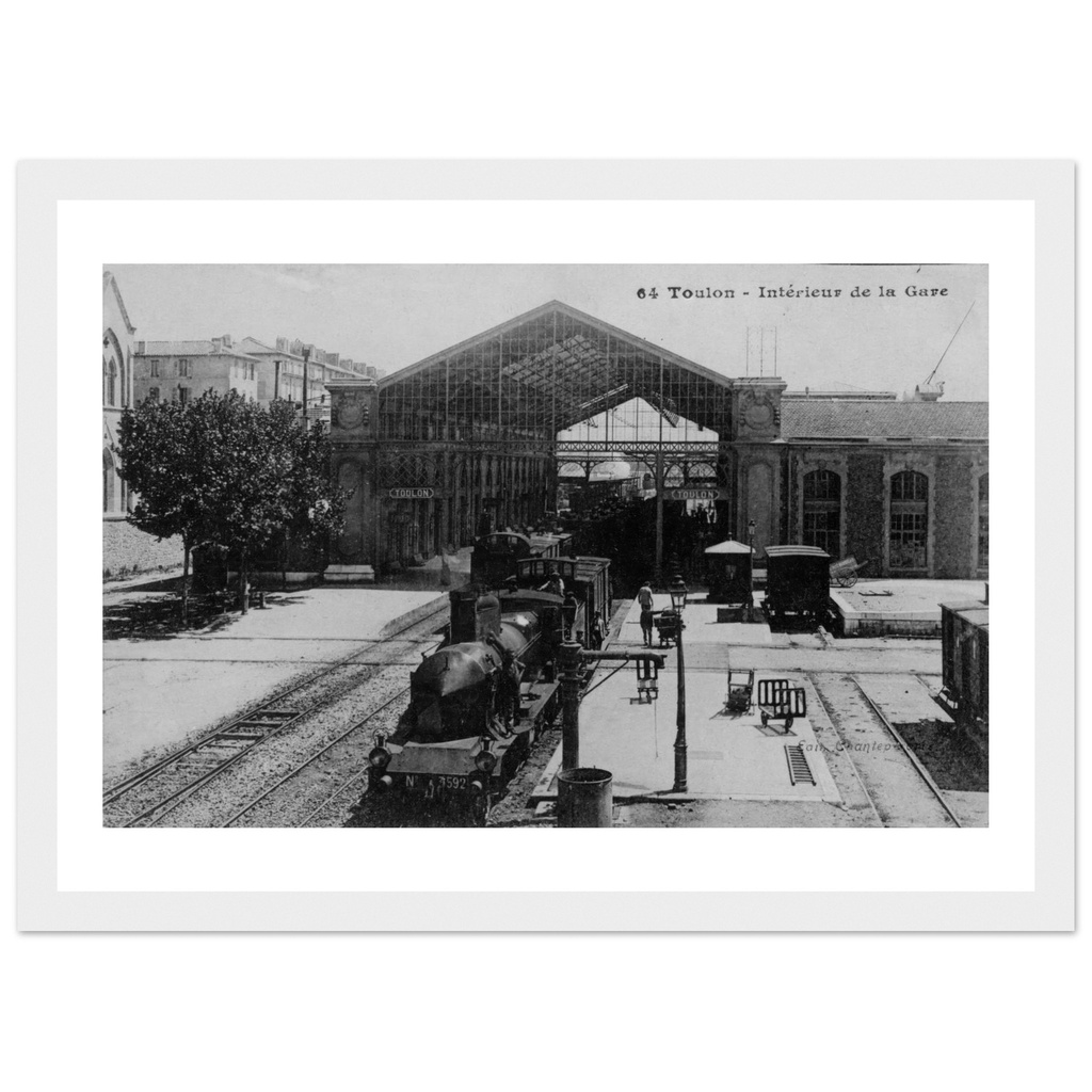 Toulon - Interieur de la Gare