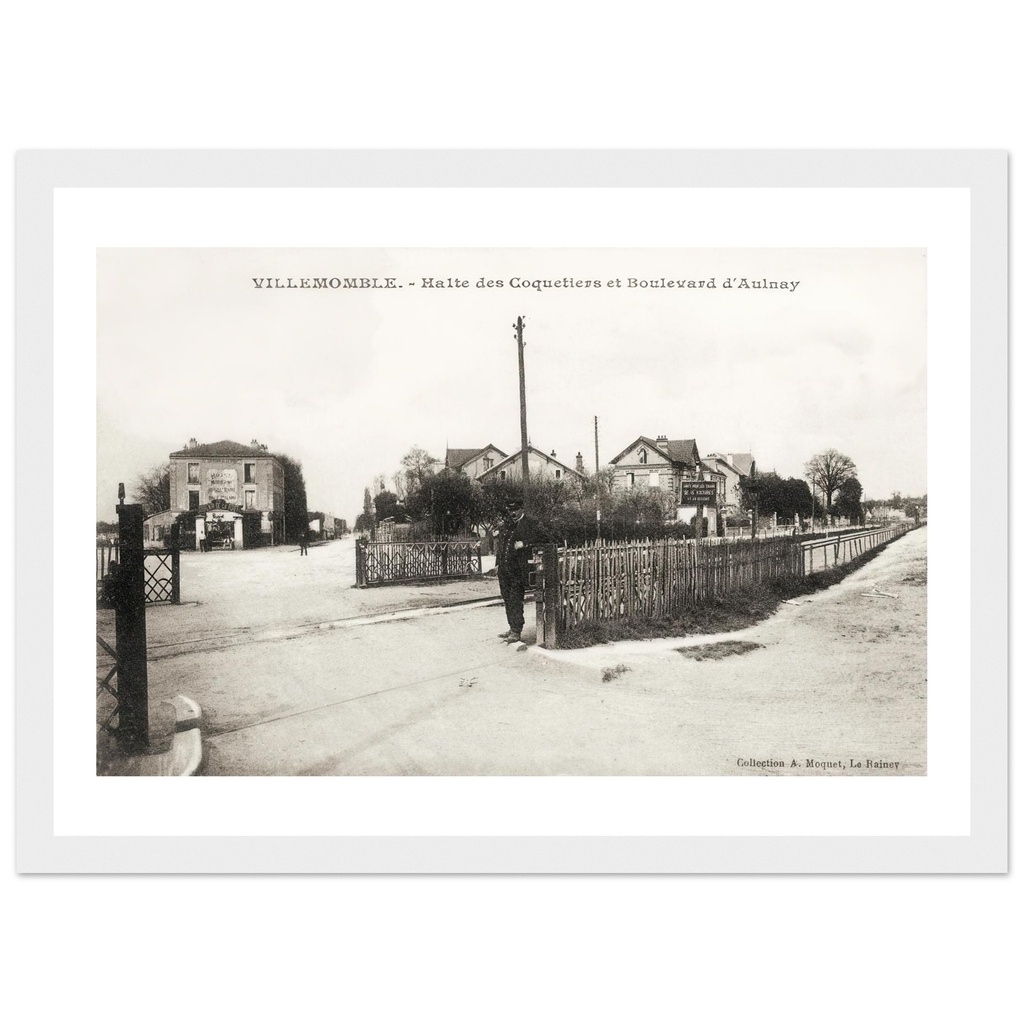 Villemonble- Halte des Coquetiers et Boulevard d'Aulnay