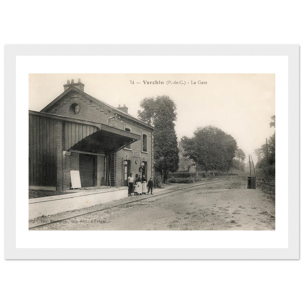 Verchin - la gare
