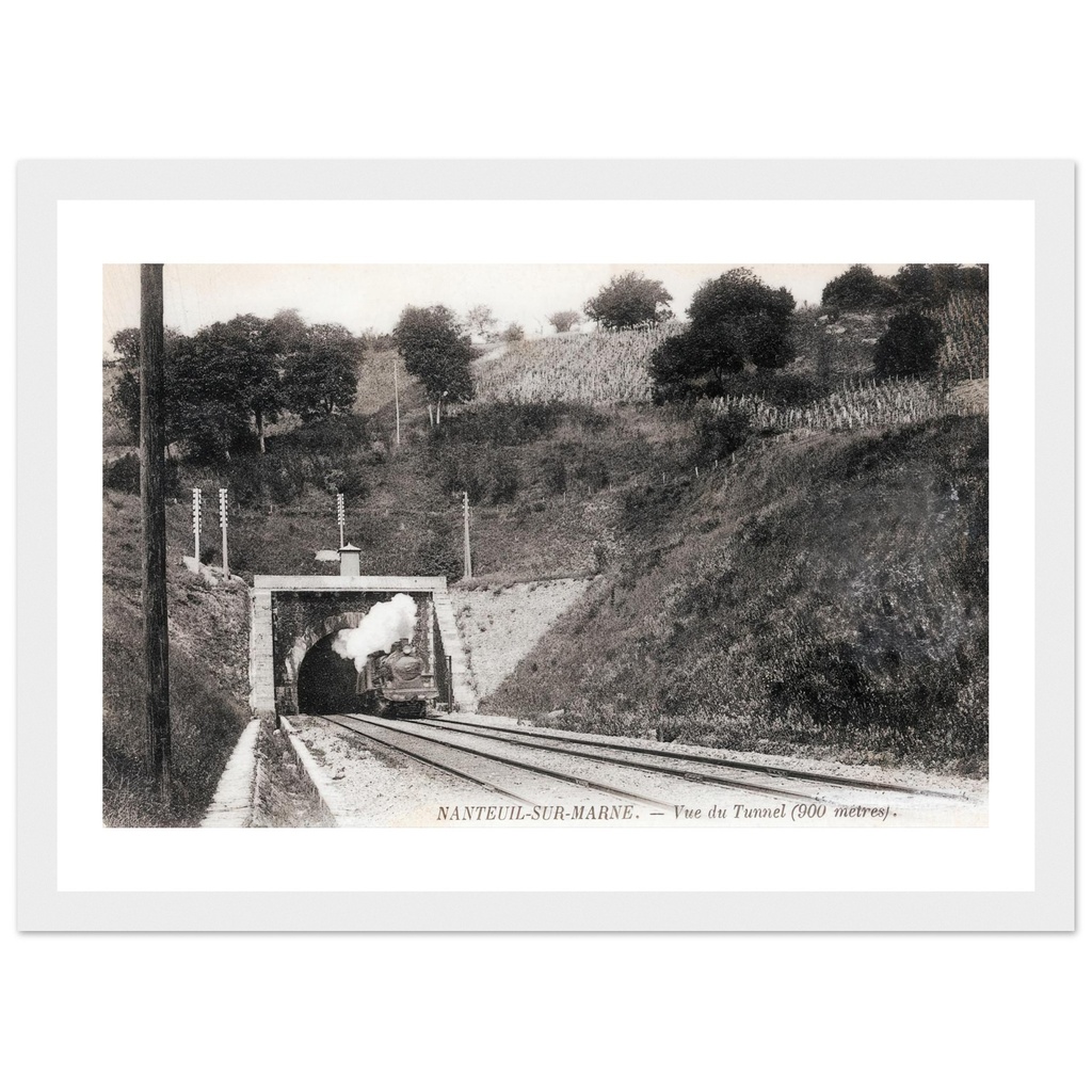 Nanteuil-sur-Marne - Vue du Tunnel (900m)