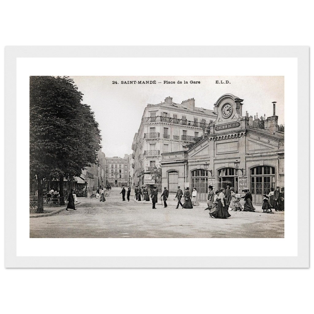 Saint-Mandé - Place de la Gare