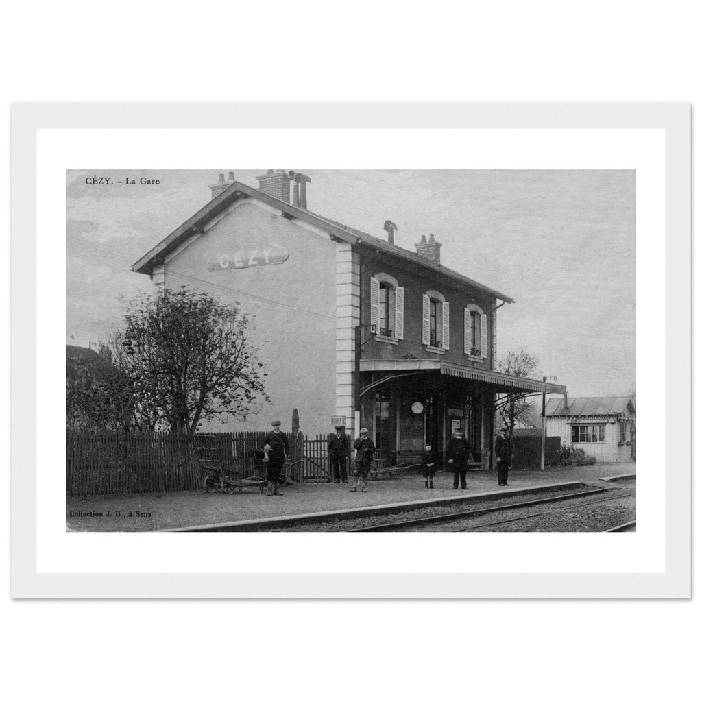 Cézy - la Gare
