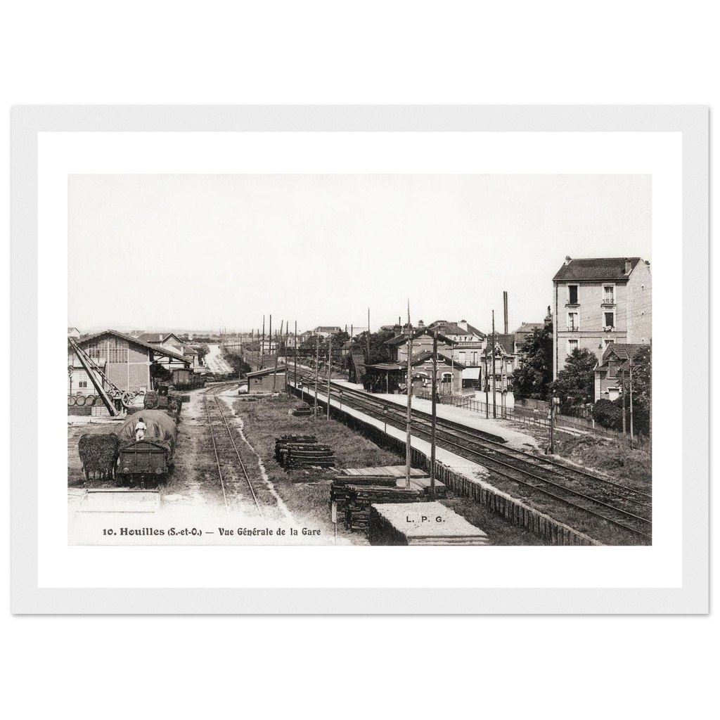Houilles - Vue generale de la gare