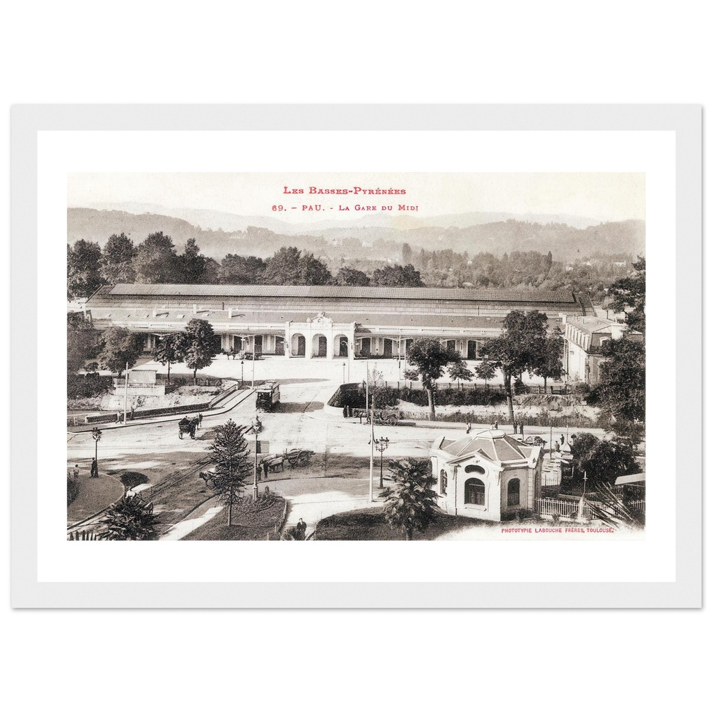 Pau - la gare du Midi