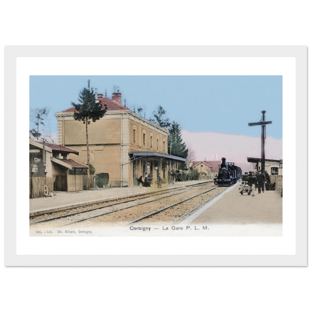 Corbigny - la Gare P.L.M