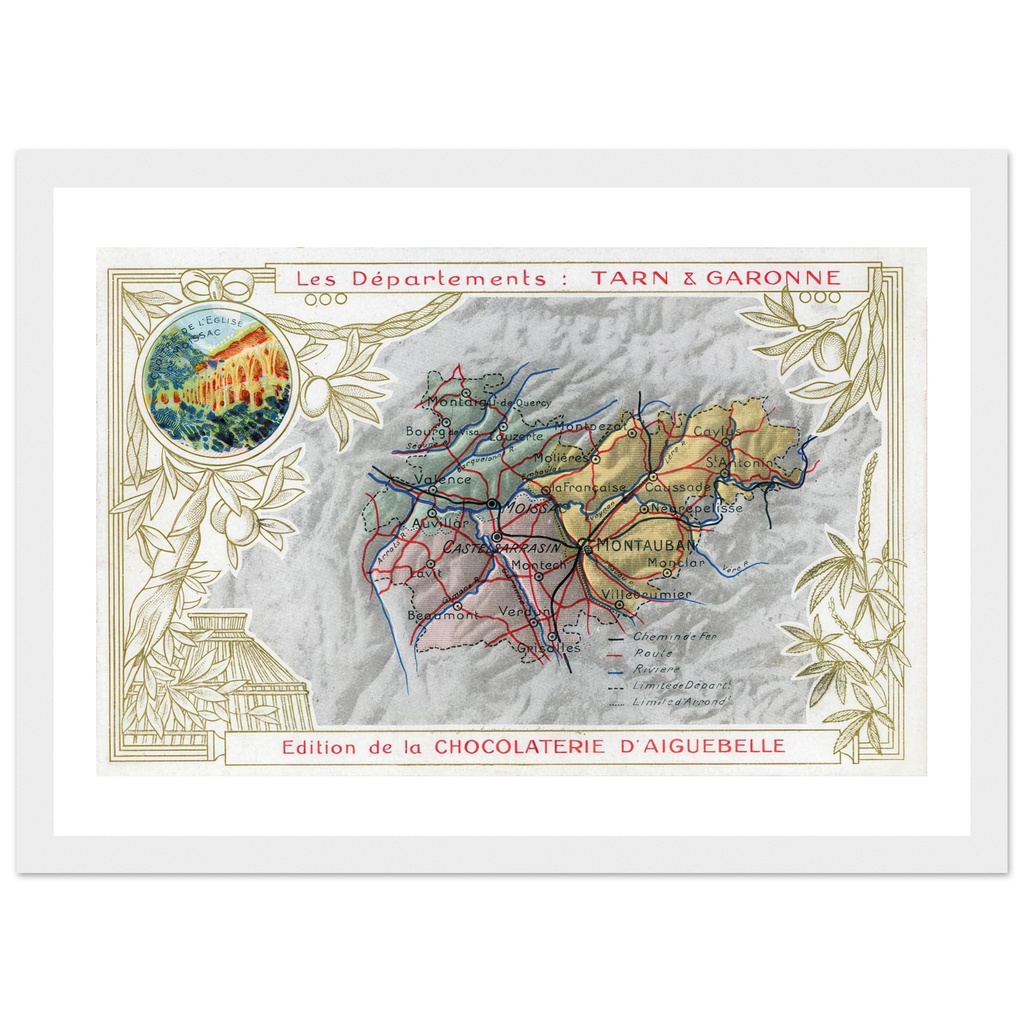 Département Tarn-et-Garonne - Cartographie