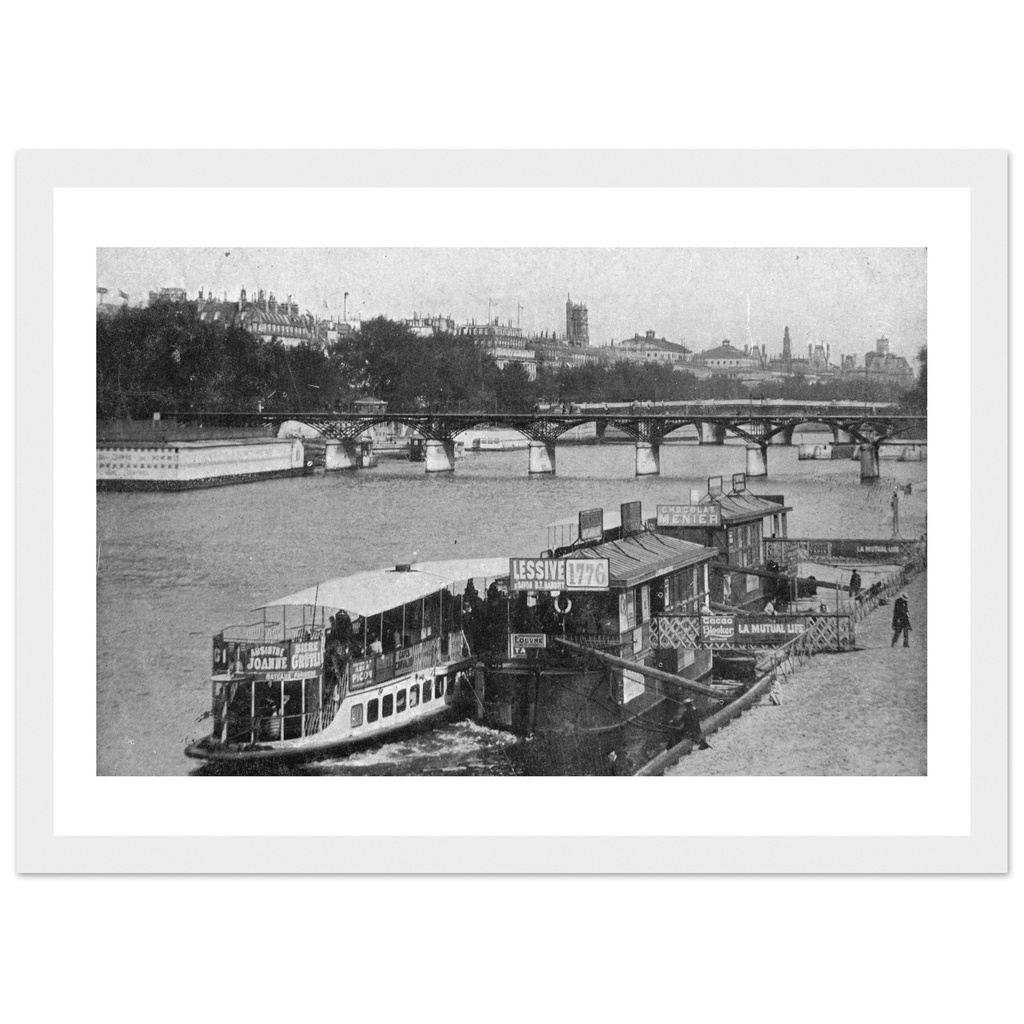Paris - La Seine au Pont des Arts