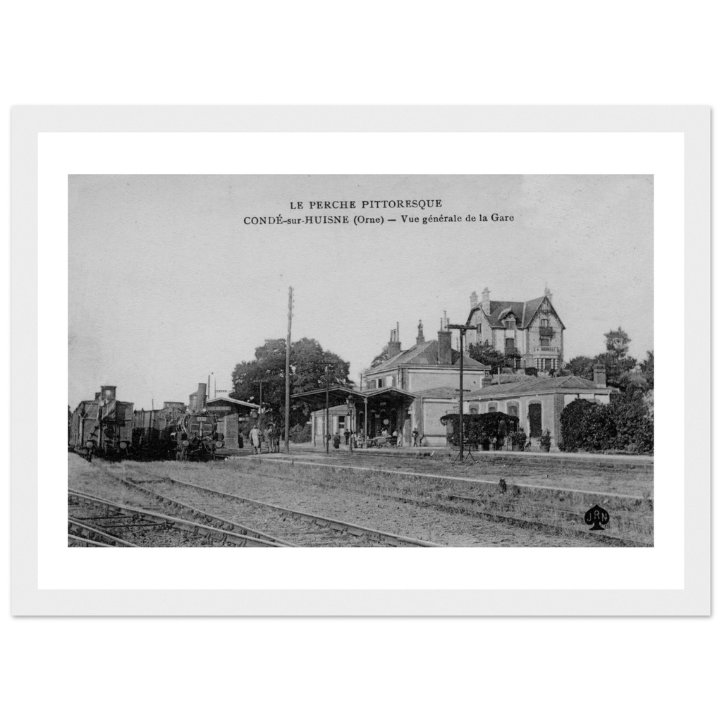 Conde sur Huisne - La Gare V1