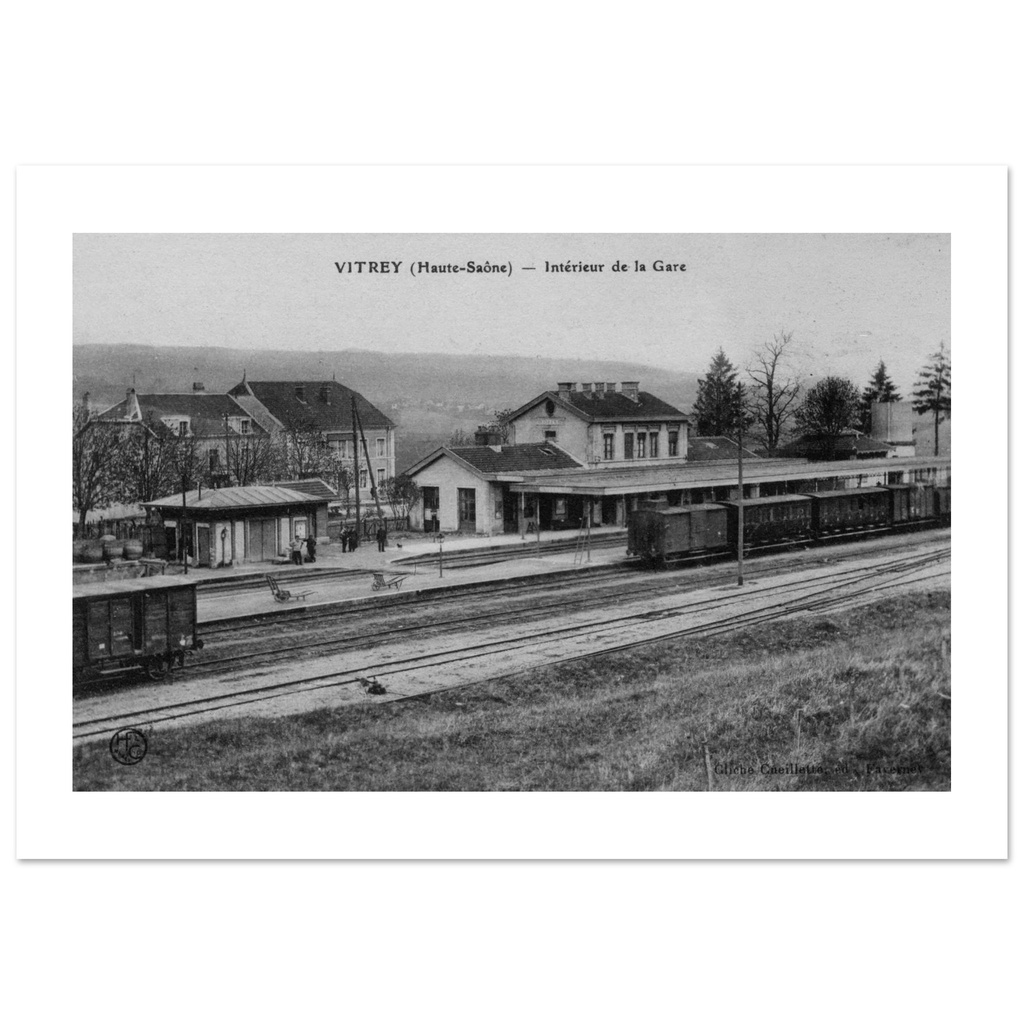 Vitrey - Interieur de la Gare