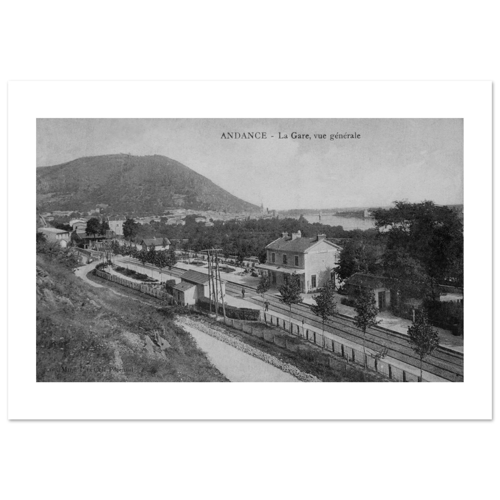 Andance - La Gare, Vue Générale