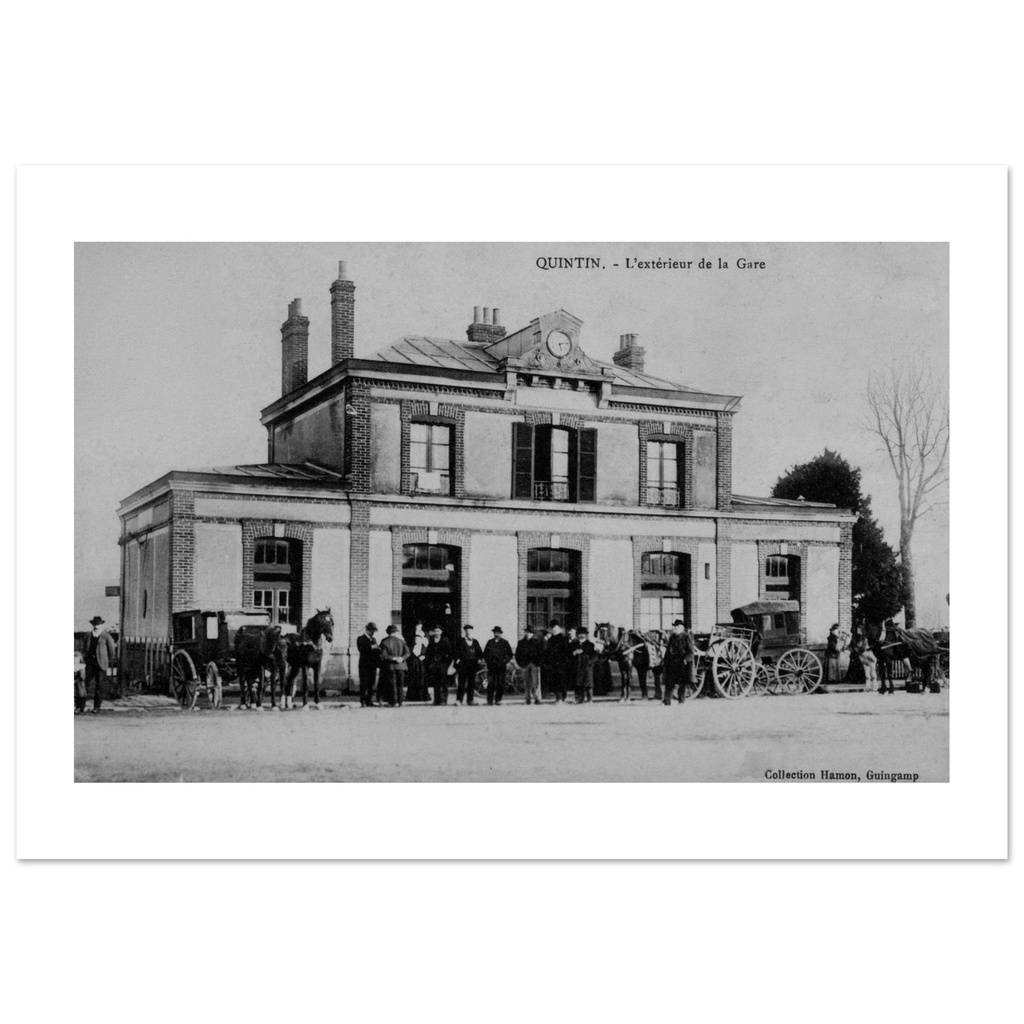 Quintin - La gare