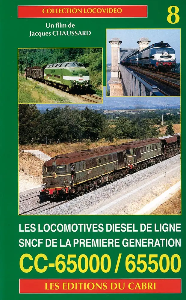 DVD LOCOVIDEO N°08 CC 65000/65500