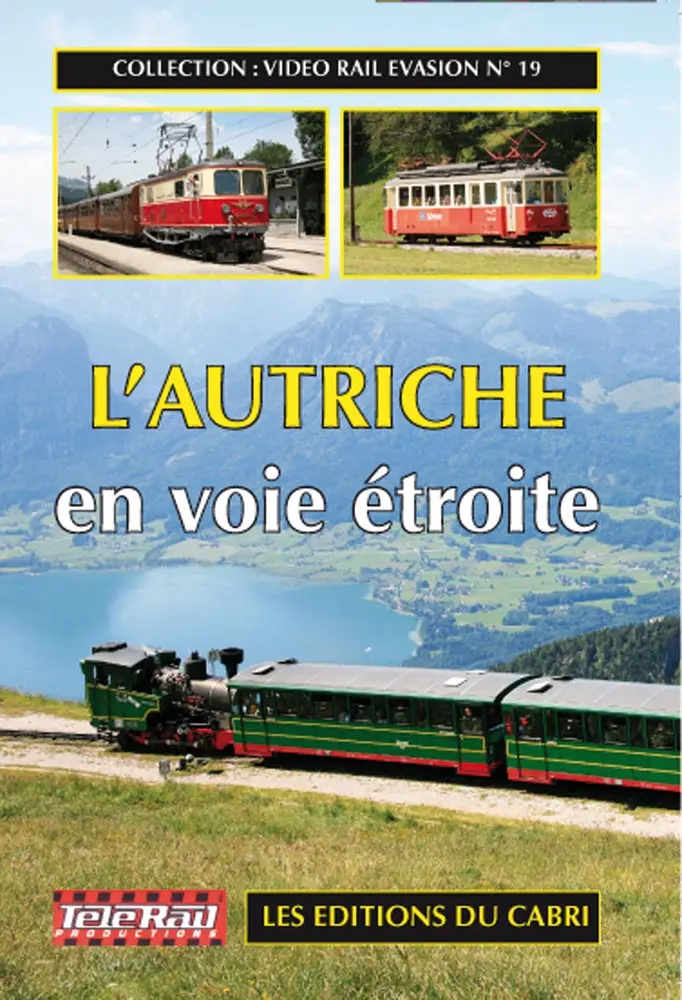 DVD VIDEO RAIL EVASION N°19 L'AUTRICHE EN VOIE ETROITE 