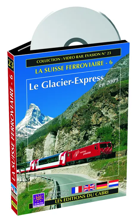 DVD VIDEO RAIL EVASION N°23 GLACIER EXPRESS - 328555