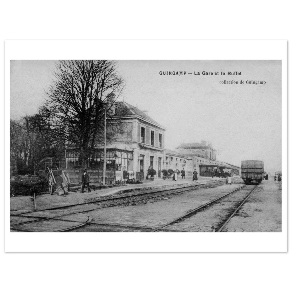 Guingamp - La gare et le Buffet