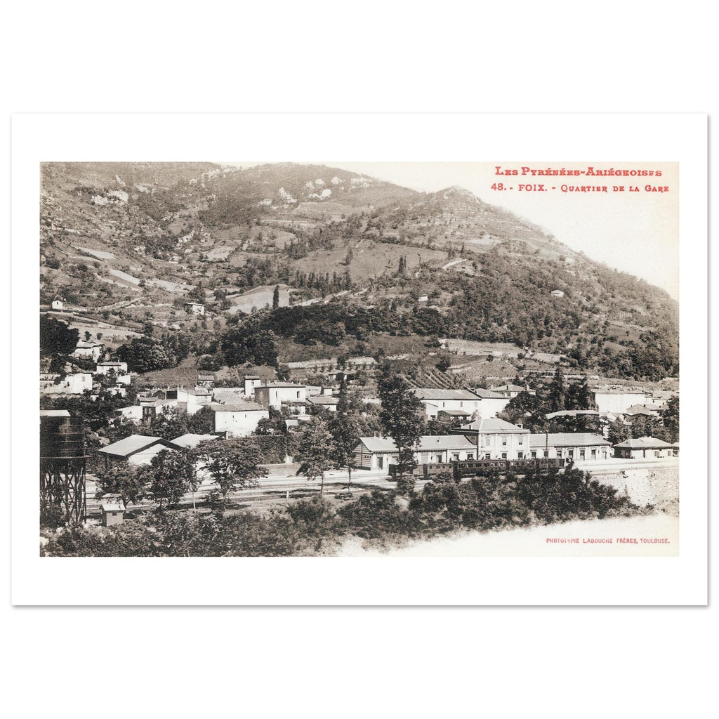 Foix - Quartier de la gare