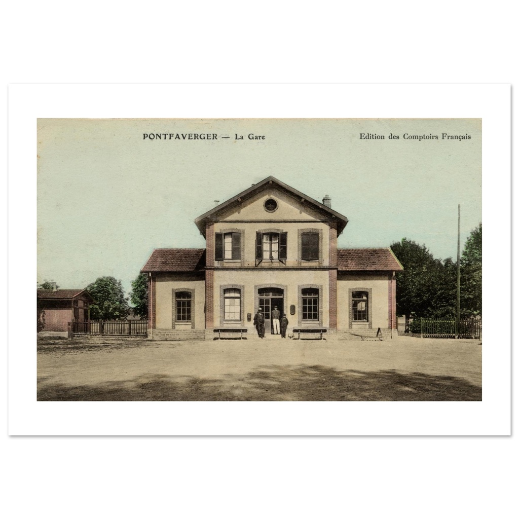 Pontfaverger - La Gare