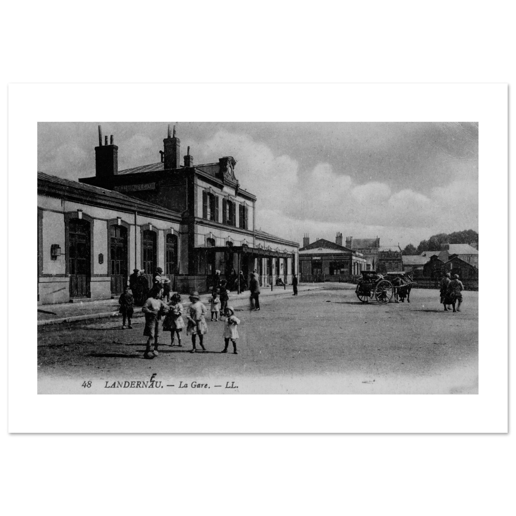 Landerneau - Finistère - La Gare