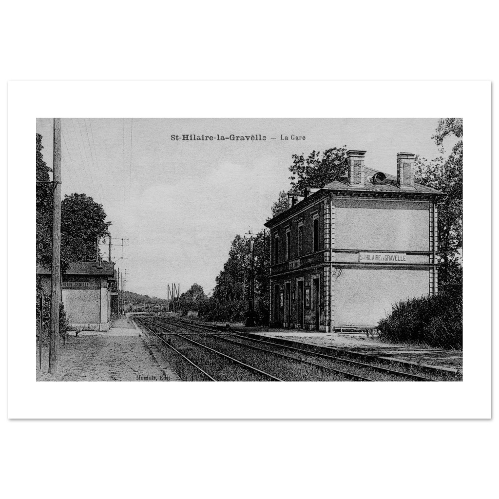 Saint-Hilaire-la Gravelle - la Gare