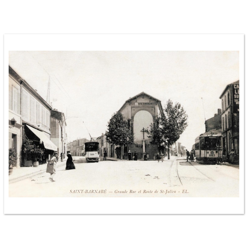 Saint Barnabe - Grande Rue et Route de St Julien