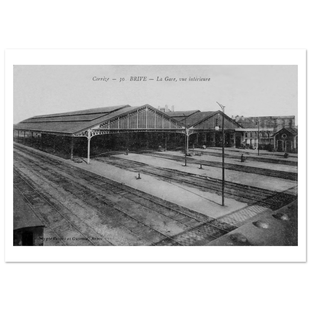 Brive-la-Gaillarde - Interieur de la Gare