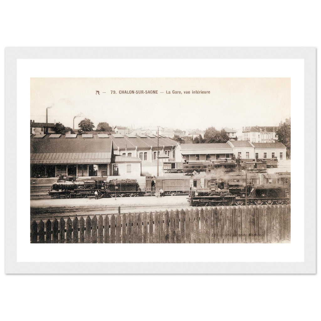 Chalon sur Saone -la Gare, vue interieure