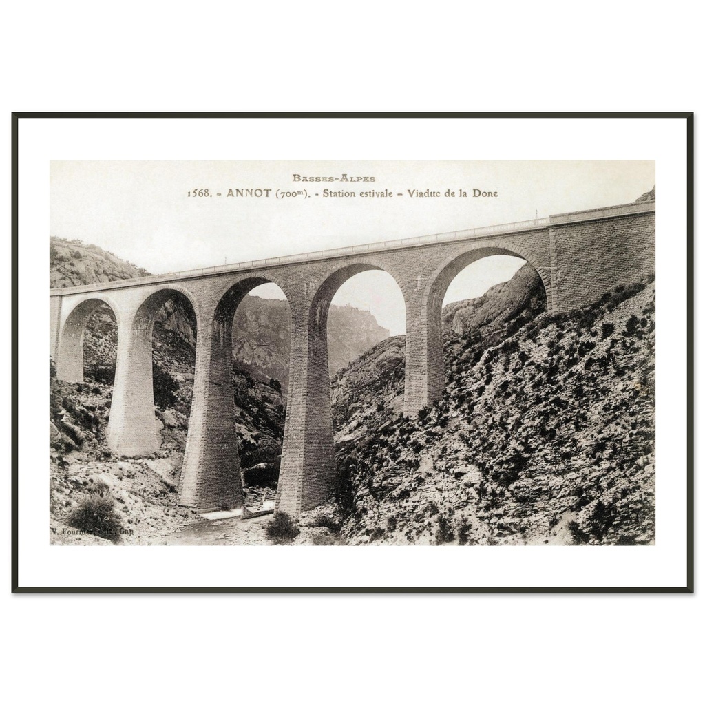 Annot - Station Estivale - Viaduc de la Done