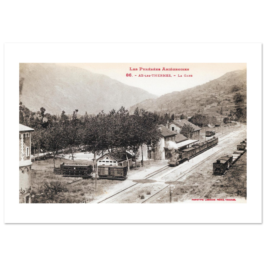 Les-Pyrenees-Ariegeoises - Ax-les-Thermes - La gare