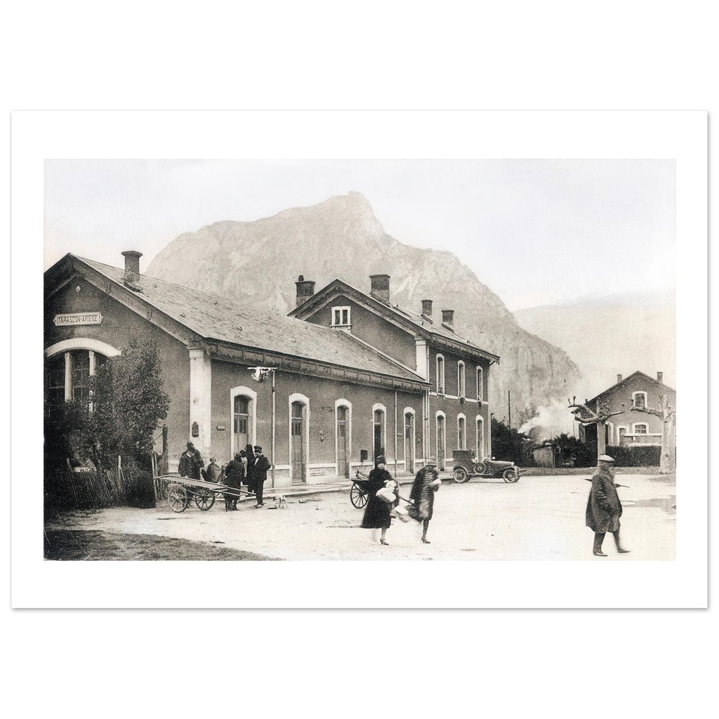 Ussat-les-Bains - La gare