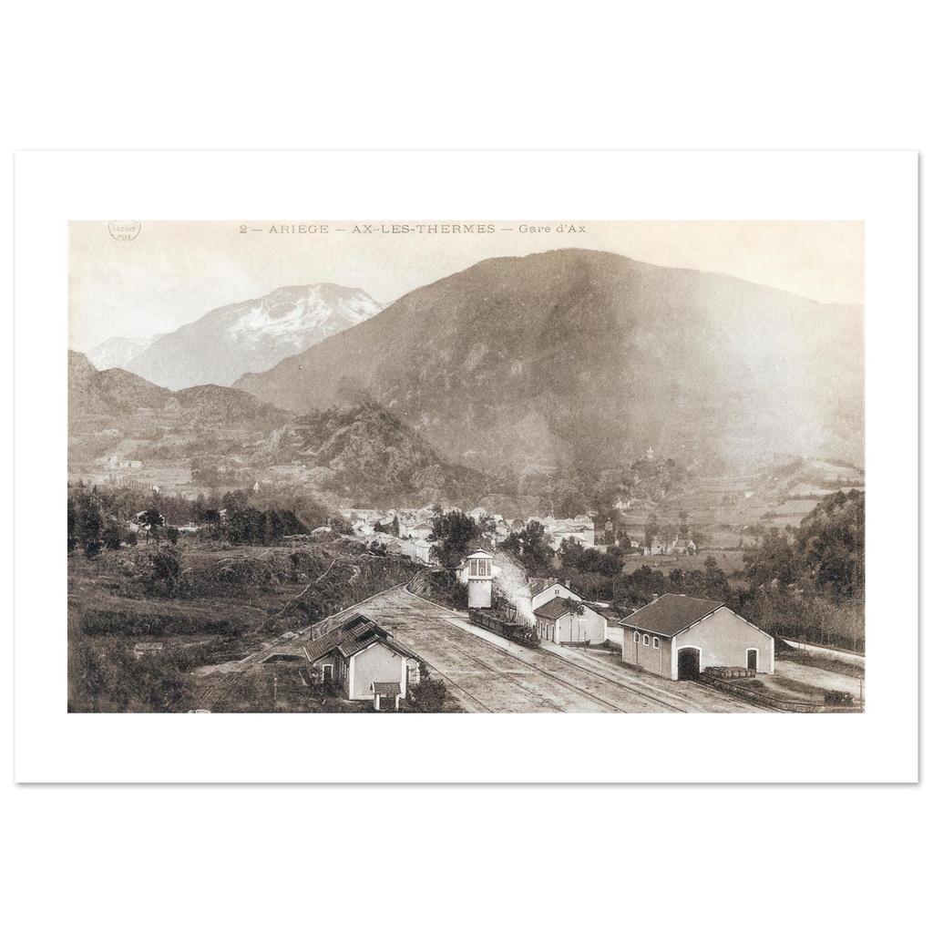 Ax-les-Thermes - Gare d'Ax