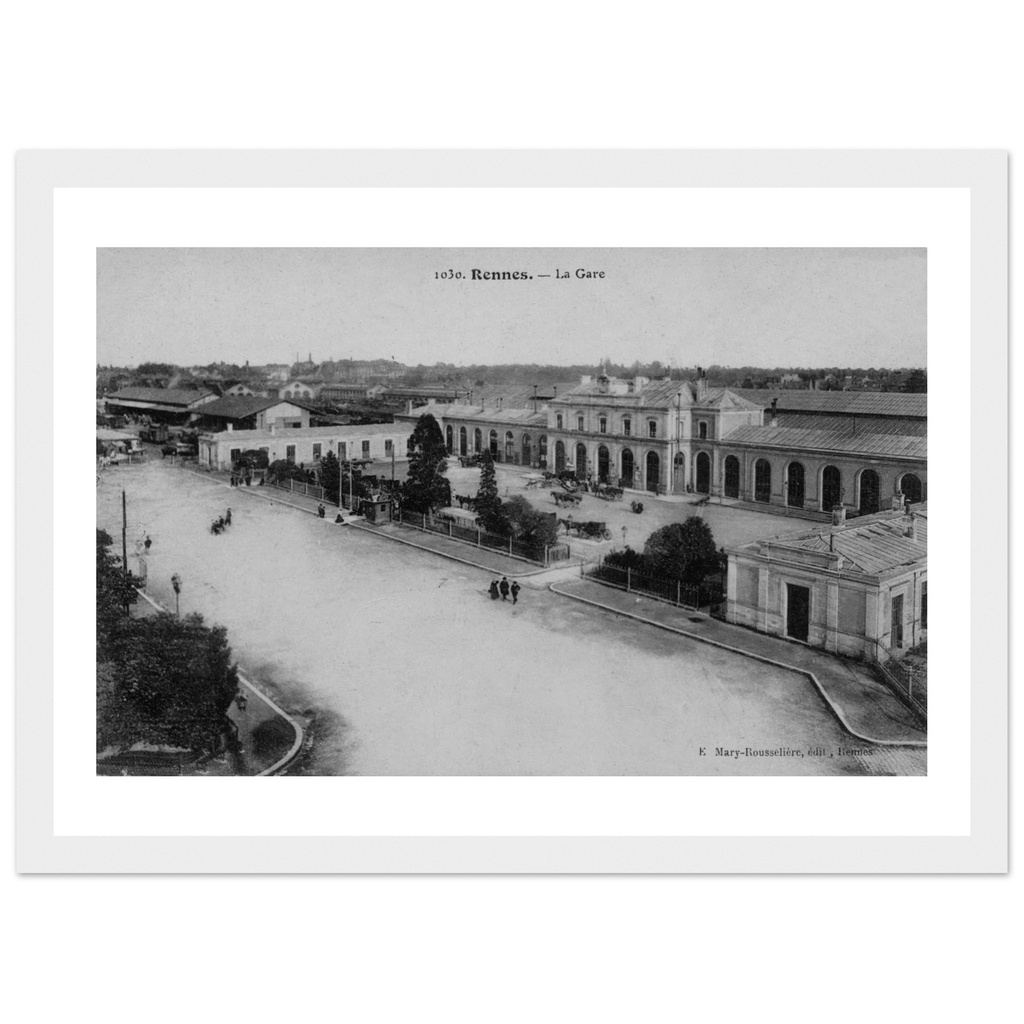 Rennes - Haute Marne - Champagne Ardenne - France      La Gare