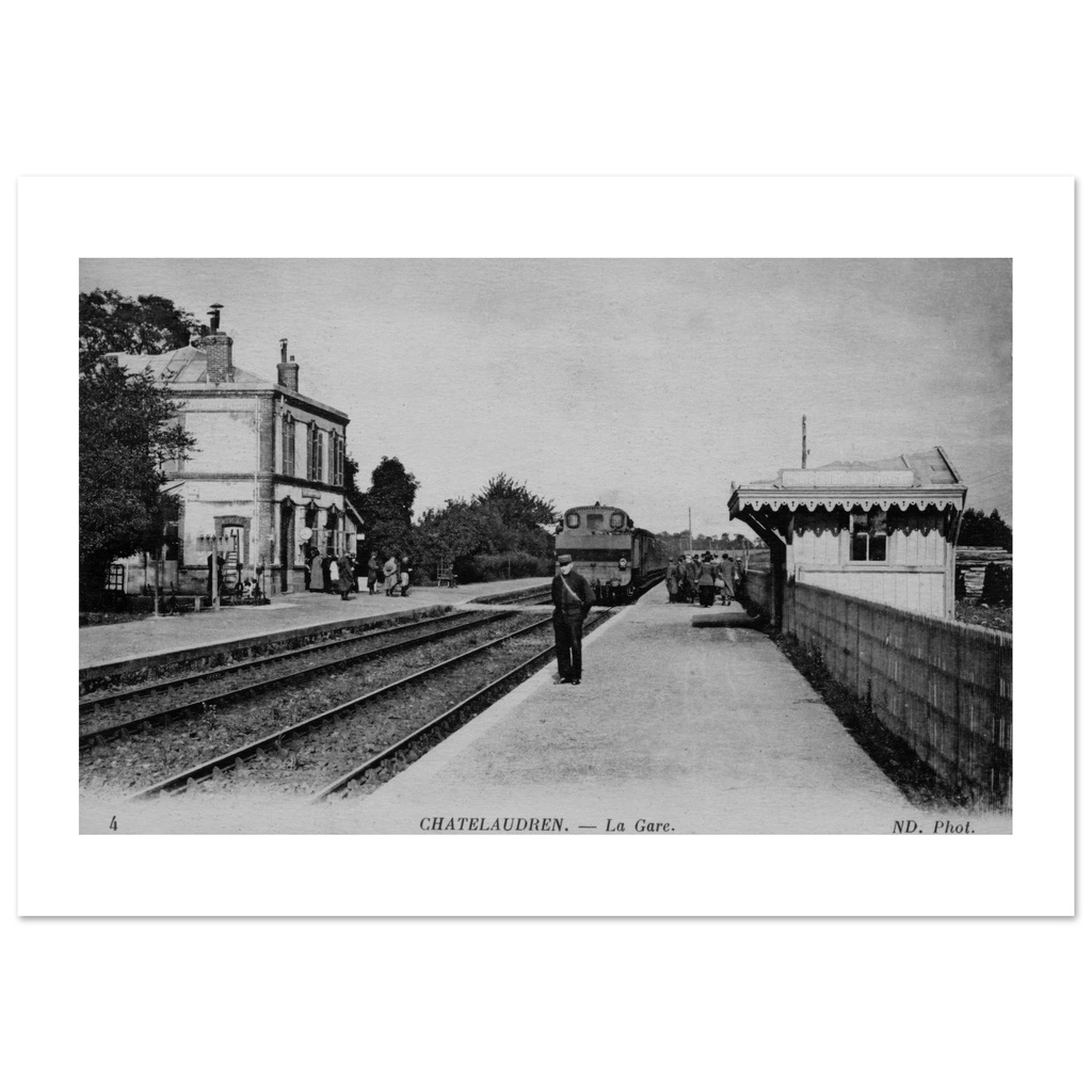 Chatelaudren - La Gare