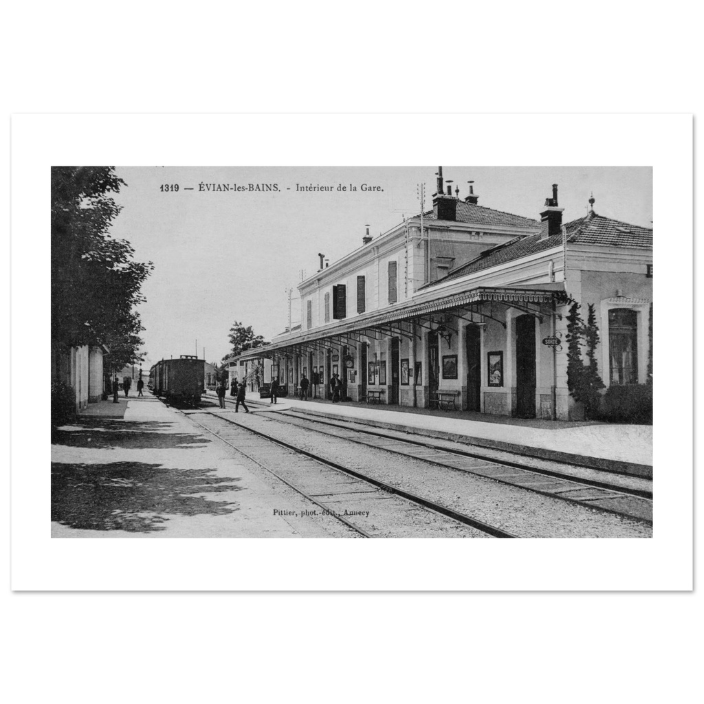 Evian Les bains - La Gare