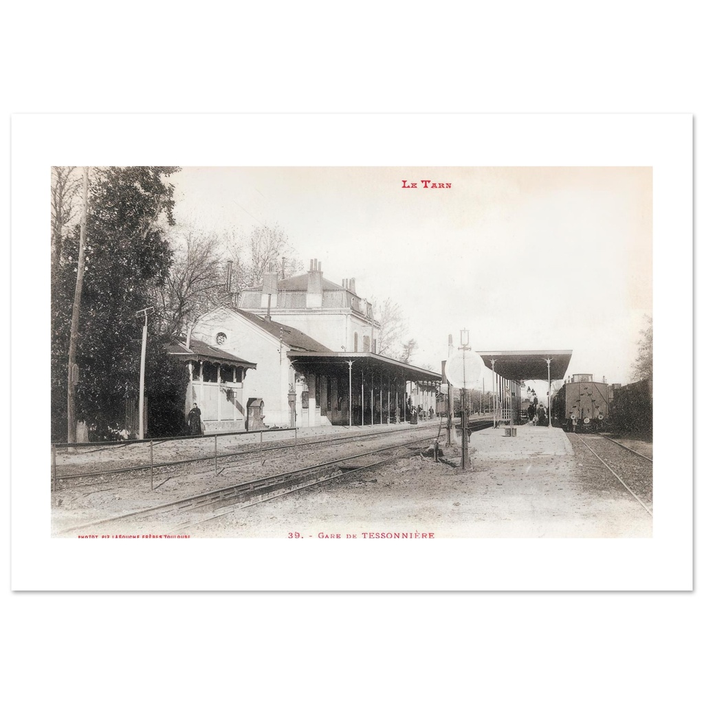 Le Tarn -Gare de Tessoniere       Lot - Aquitaine - France