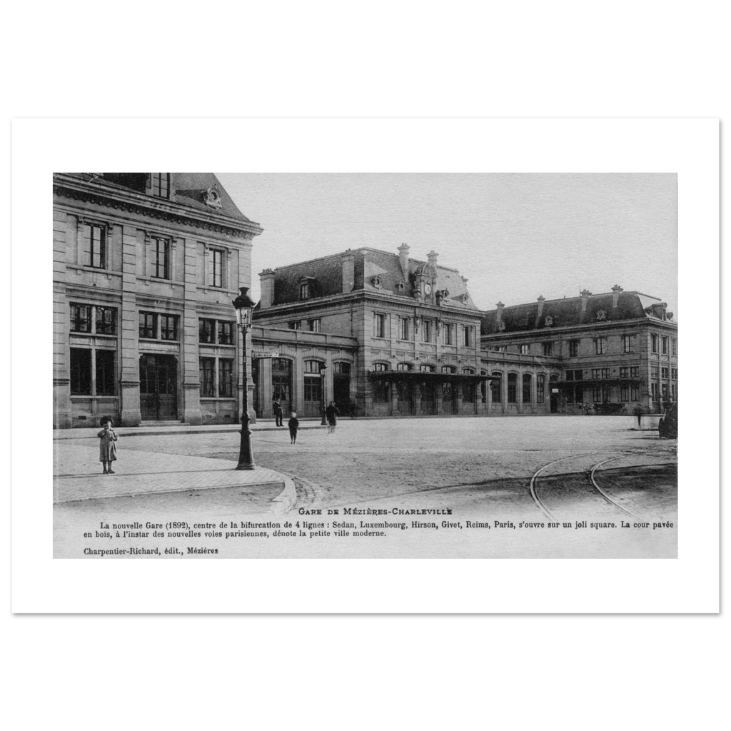 Charleville - La nouvelle Gare de 1892