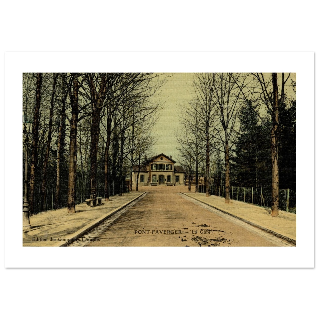 Pontfaverger-Moronvilliers - La Gare
