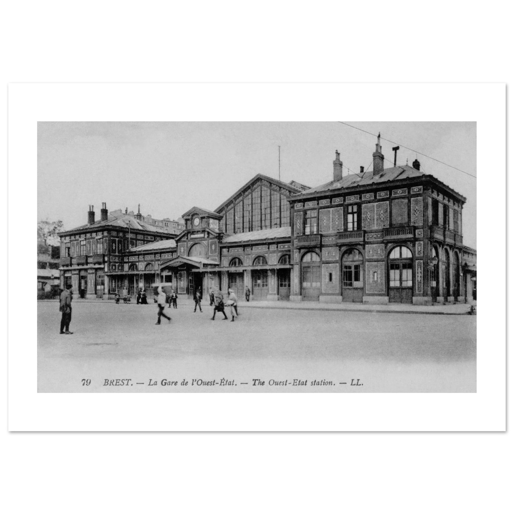 Brest - La Gare de L'Ouest Etat