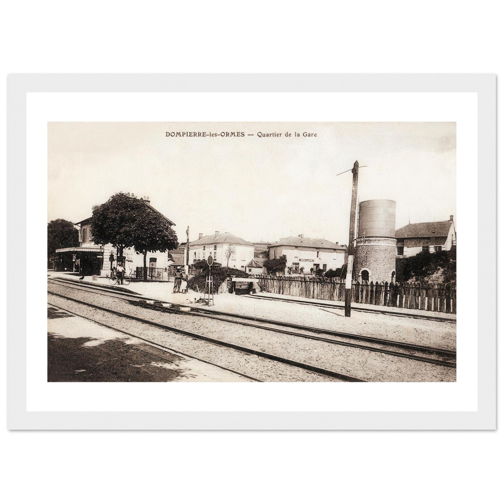 Dompierre - Les Ormes -Quartier de la Gare