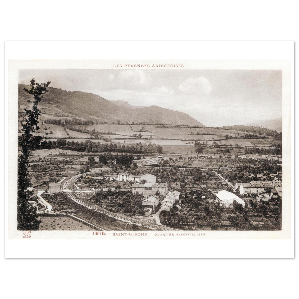 les Pyrenees Ariegegise - Saint Girons - Quartier Saint Vallier