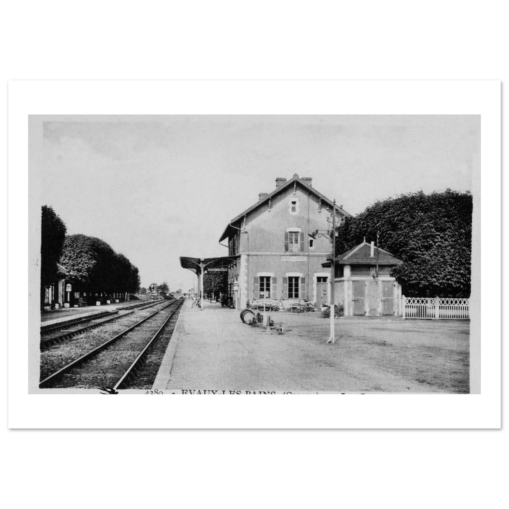 Évaux-les-Bains - La Gare