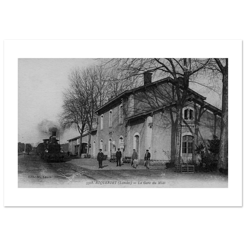 Roquefort - La gare du Midi